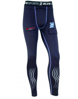 Pantalon Compression avec coquille Blue Sport SDC JR