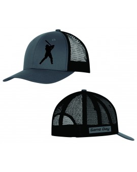 Casquette Snapback Game Day Baseball Charcoal/noir