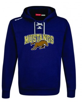 Hoodie Ccm Team Lacets Mustangs