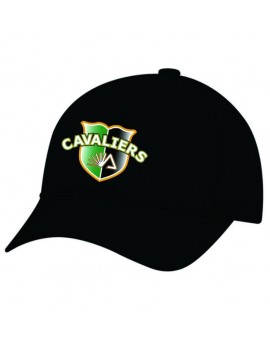 Casquette Ajm Ajustable Velcro Cavaliers - Noire