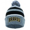 Tuque Pacific Knit Fol Over Pompon - Braves