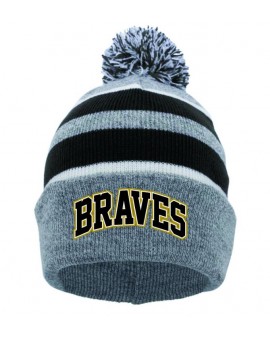 Tuque Pacific Knit Fol Over Pompon - Braves