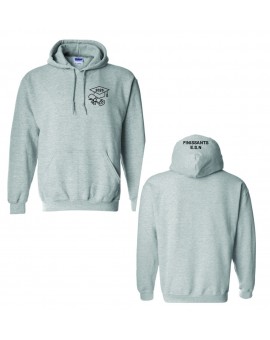 Hoodie Gildan 50/50 - Finissants Esn - Gris